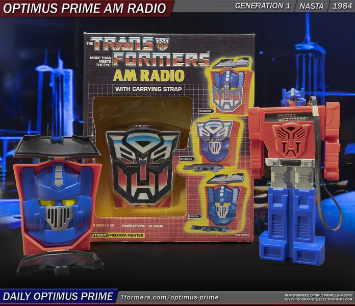 Daily Prime   G1 Optimus Prime Freedom Figther AM Radio (1 of 1)